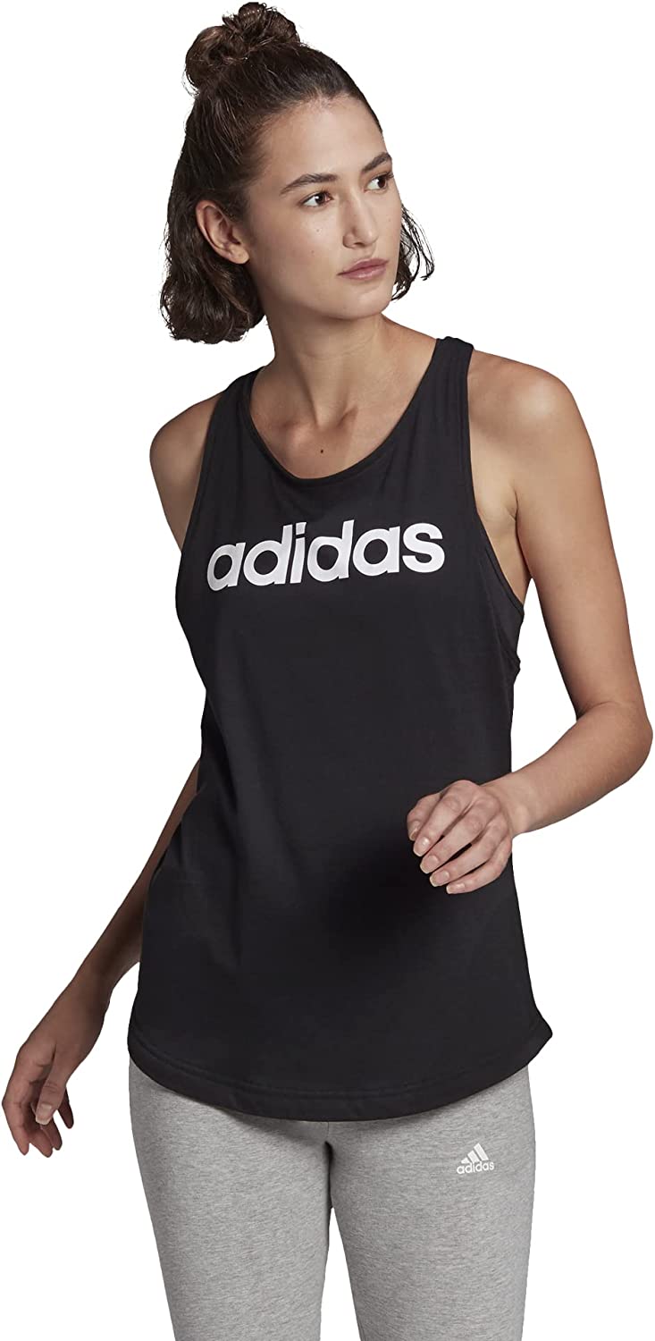 Adidas Camiseta sin Mangas con Logotipo  para Mujer