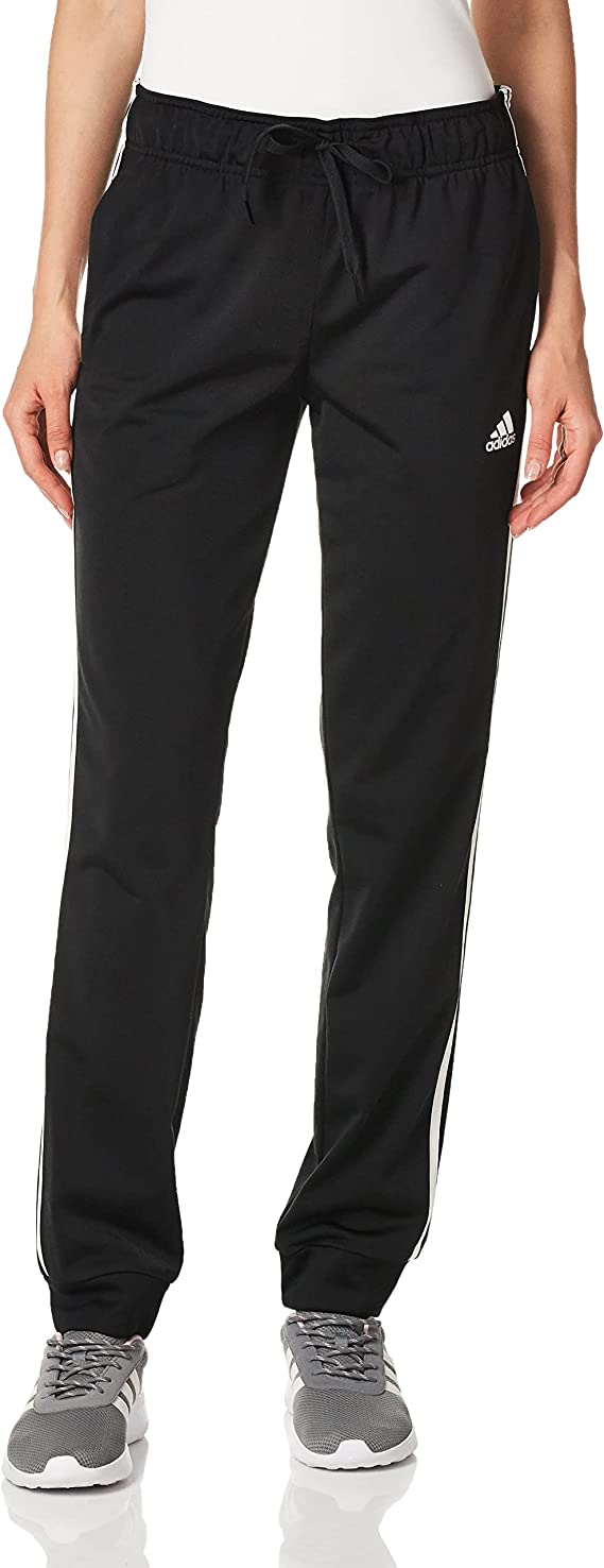 Adidas Pants Mujer Essentials Fleece Tapered Cuff