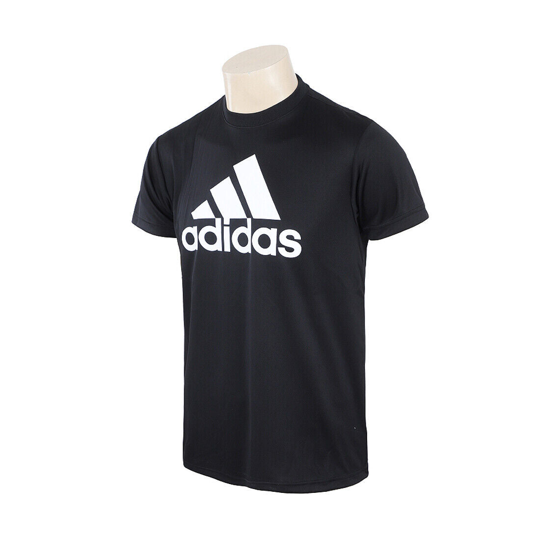 Adidas Basic Amplifier Logo Tee Shirt Black & White Mujer