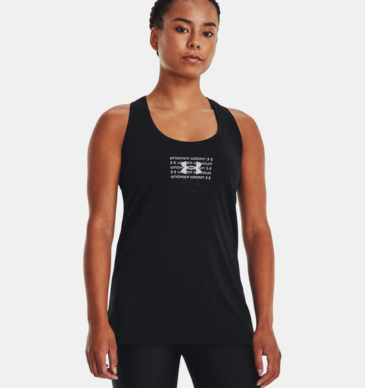 Under Armour Playera sin Mangas UA Velocity Graphic para Mujer