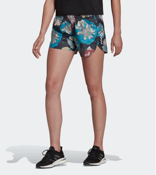 Adidas shorts para correr Run Fast Flower Mujer