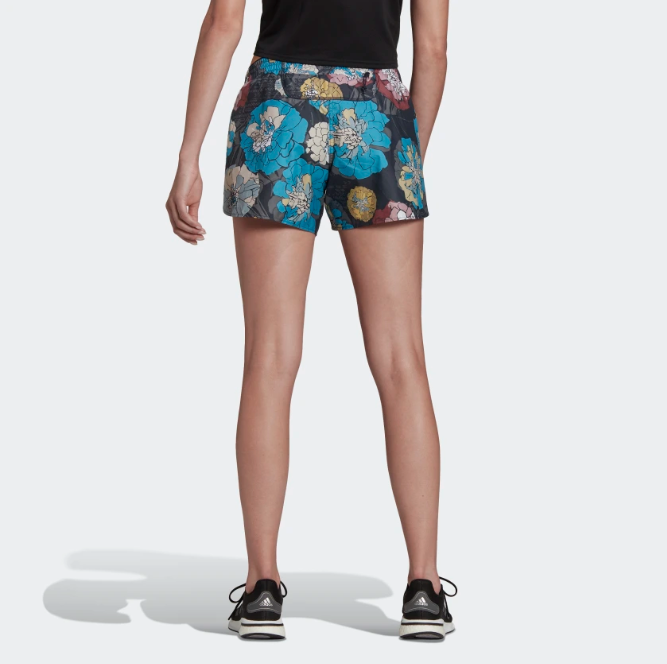 Adidas shorts para correr Run Fast Flower Mujer