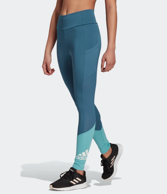 Adidas Leggings de 3 Rayas Medias para Mujer