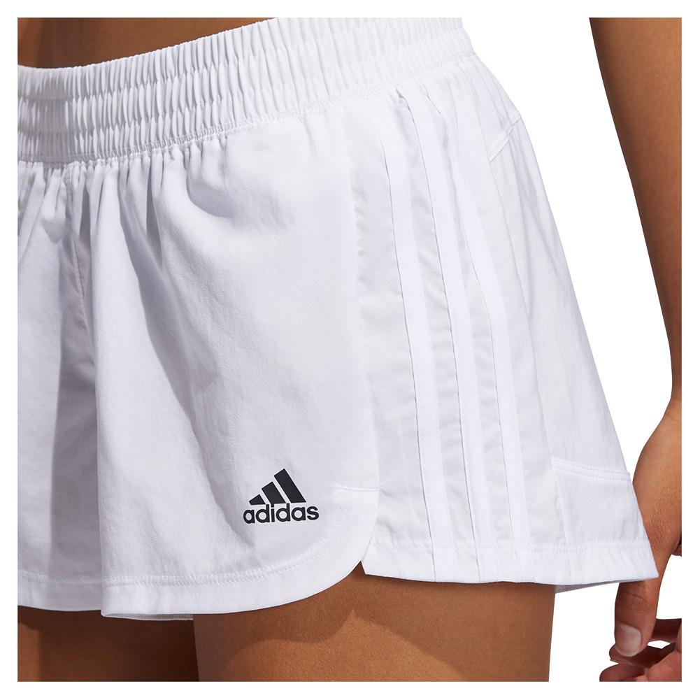 Adidas PACER 3-STRIPES WOVEN HEATHER SHORTS