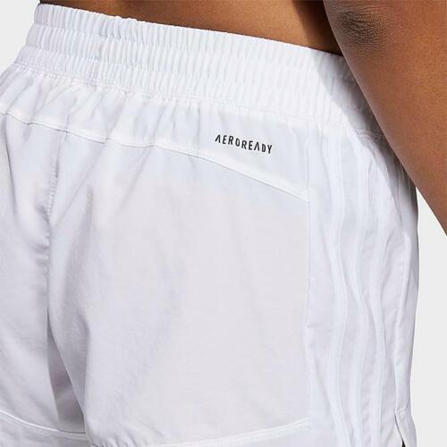 Adidas PACER 3-STRIPES WOVEN HEATHER SHORTS