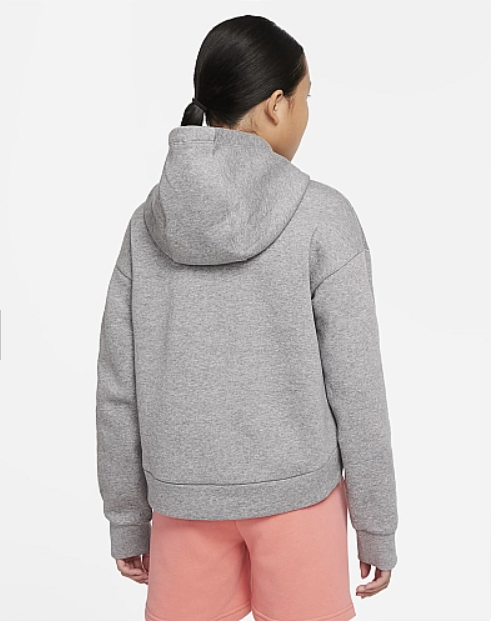 NIKE Big Kids Hoodie Grey