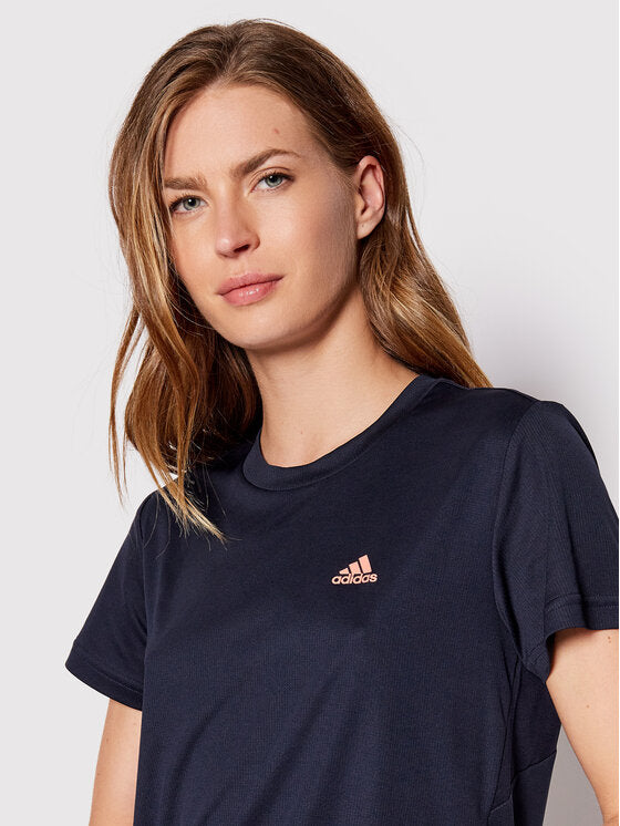 Adidas playera Aeroready Designed to Move Sport 3 stripes