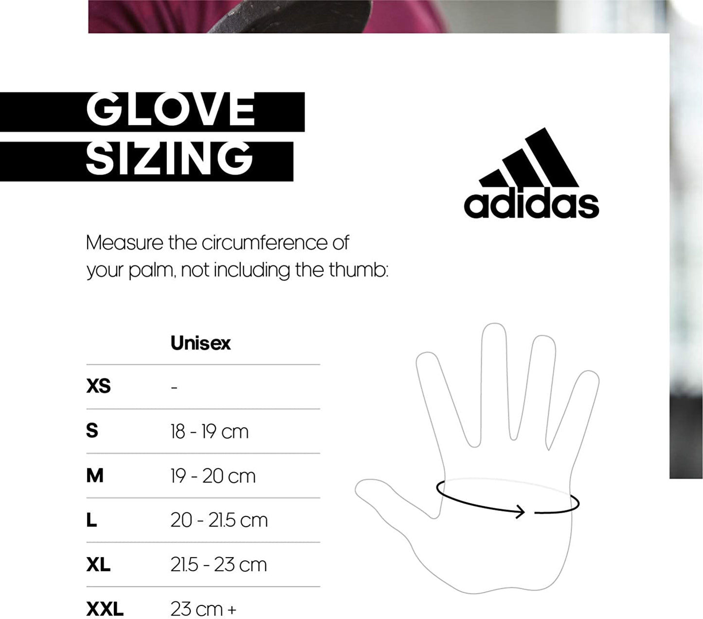 Adidas Women Adjustable Essential Gloves