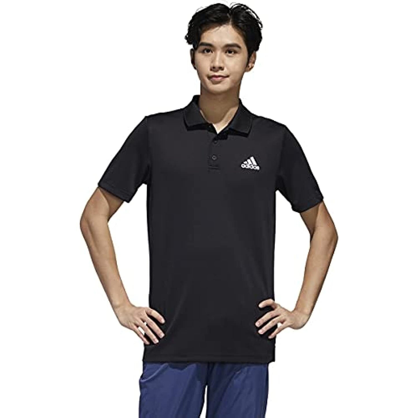 Adidas Men's Designed to Move 3-Stripes Polo Shirt