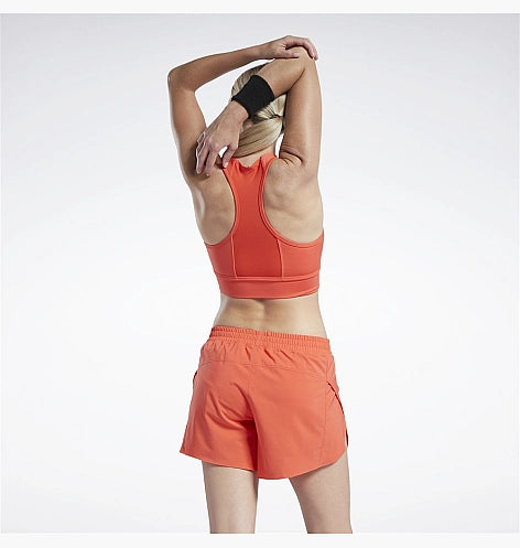 Reebok RUNNING ESSENTIALS HIGH-IMPACT BRA ORANGE