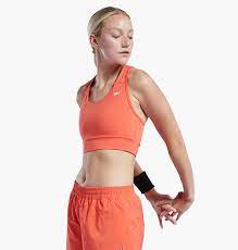 Reebok RUNNING ESSENTIALS HIGH-IMPACT BRA ORANGE