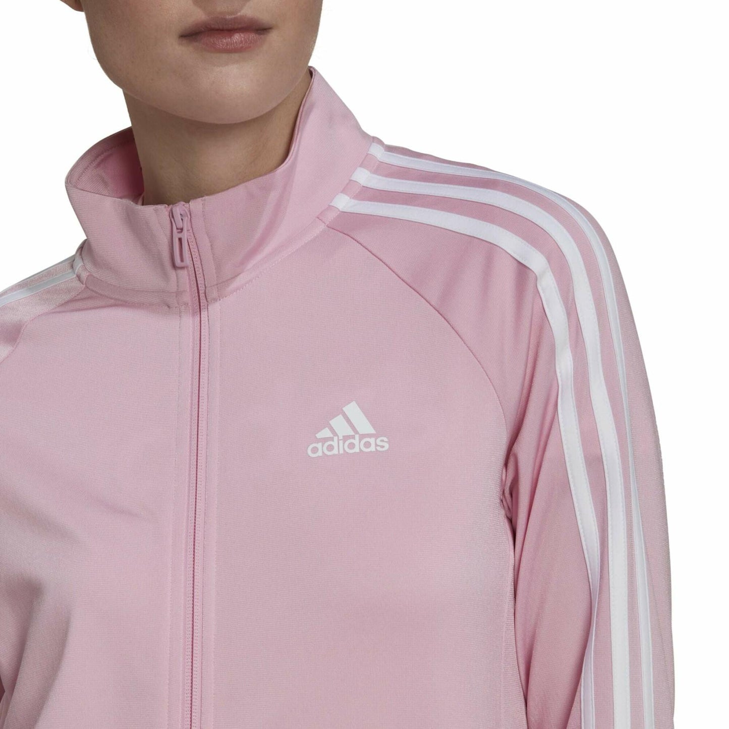 Adidas Women's 3-Stripes Warm Fitted Sweat Jacket adidas Primegreen Essentials